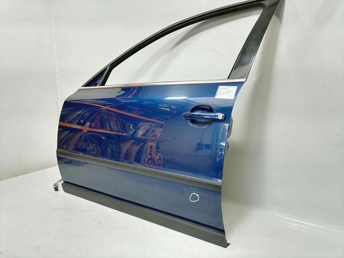 VW Passat 3BG original Tür vorn links LD5Q Shadowblue BJ04